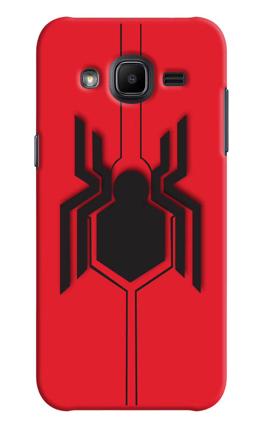 Spider Samsung J2 2017 Back Cover, Hard case