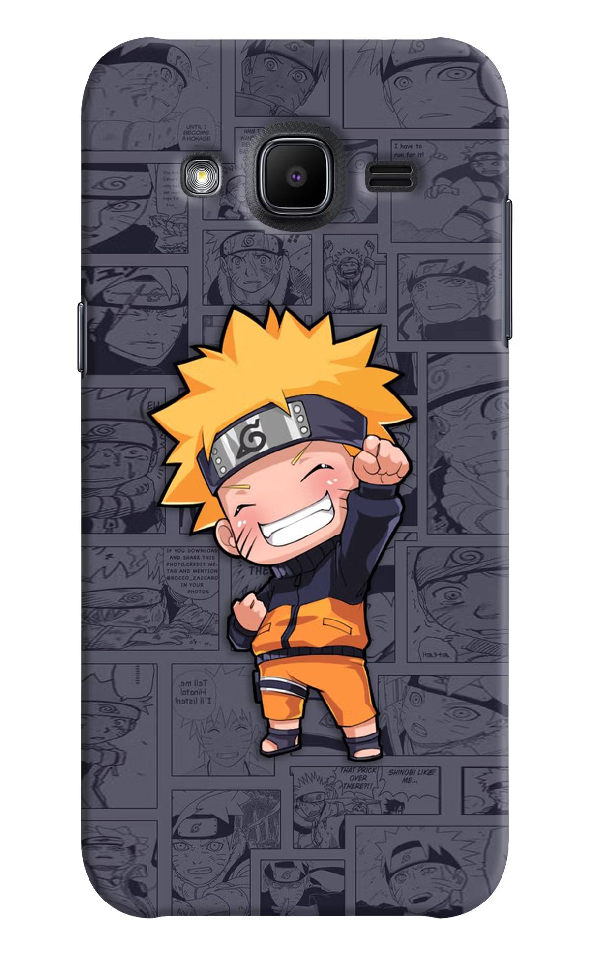 Chota Naruto Samsung J2 2017 Hard Case Back Cover by Casekaro