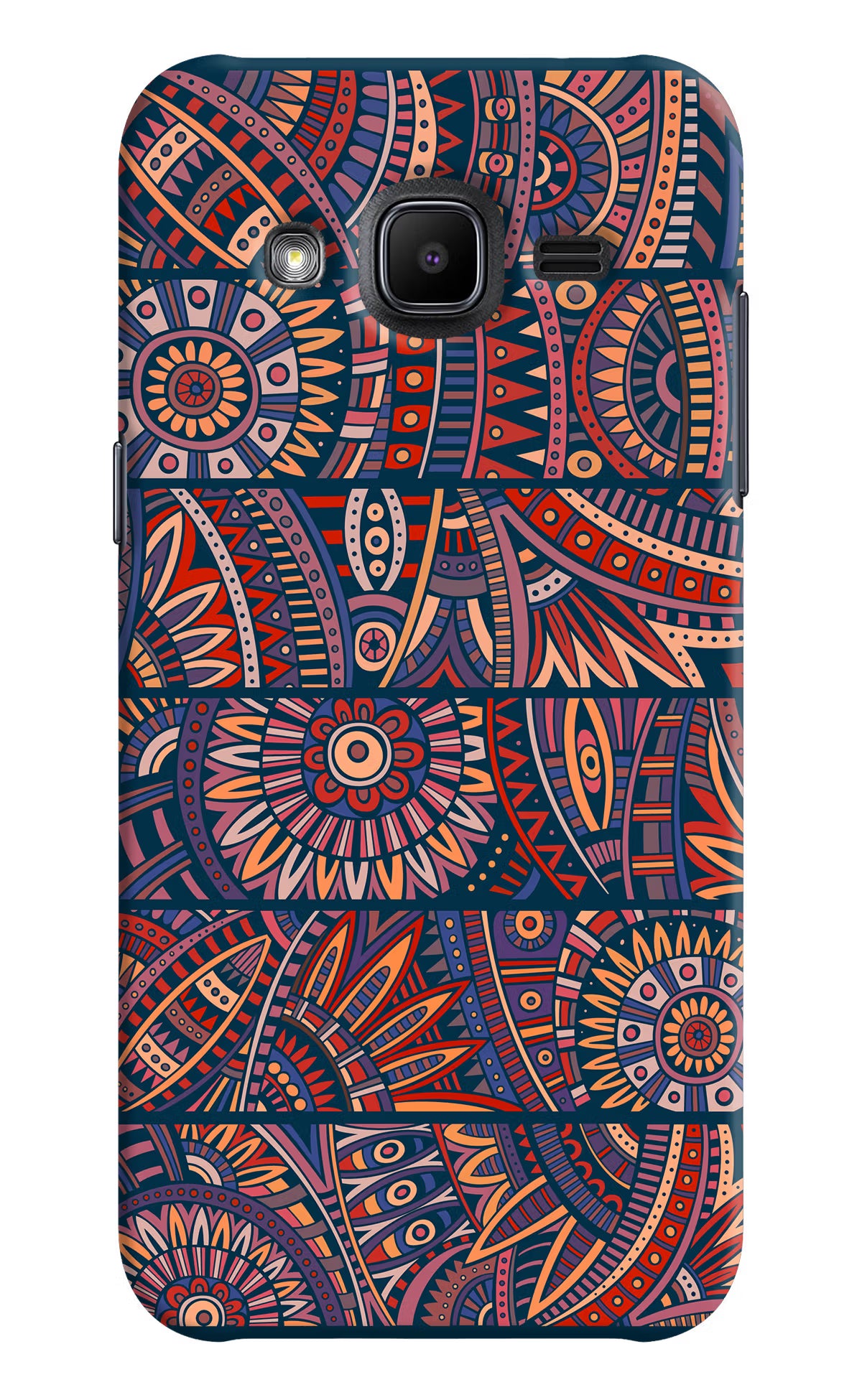 African Culture Design Samsung J2 2017 Hard Case Back Cover by Casekaro