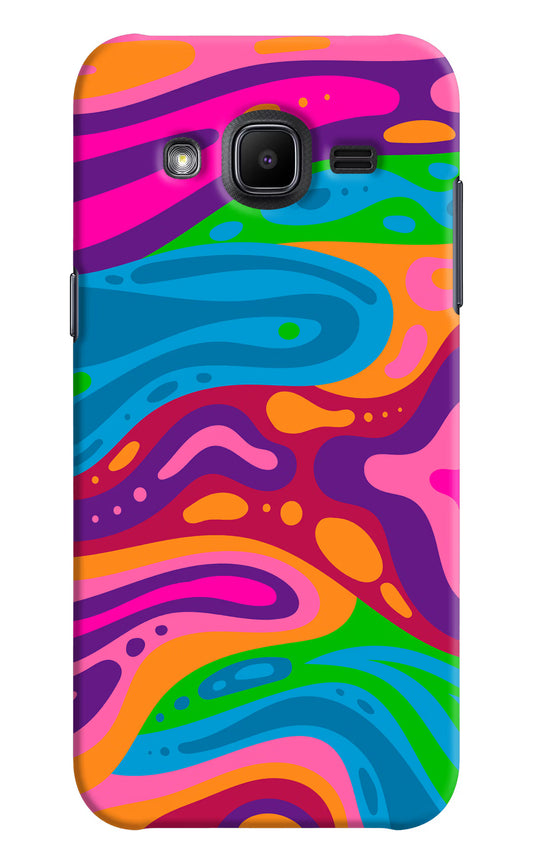 Trippy Pattern Samsung J2 2017 Hard Case Back Cover by Casekaro