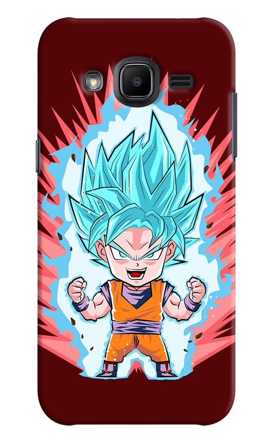 Goku Little Samsung J2 2017 Hard Case Back Cover by Casekaro