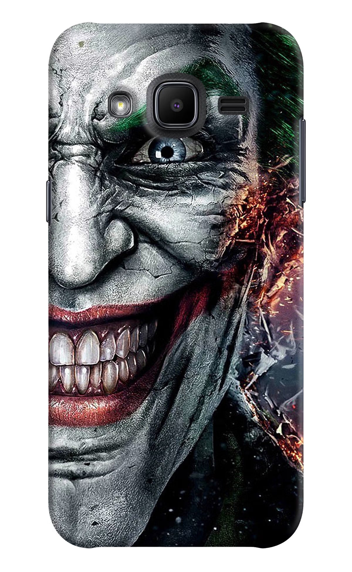 Joker Cam Samsung J2 2017 Hard Case Back Cover by Casekaro