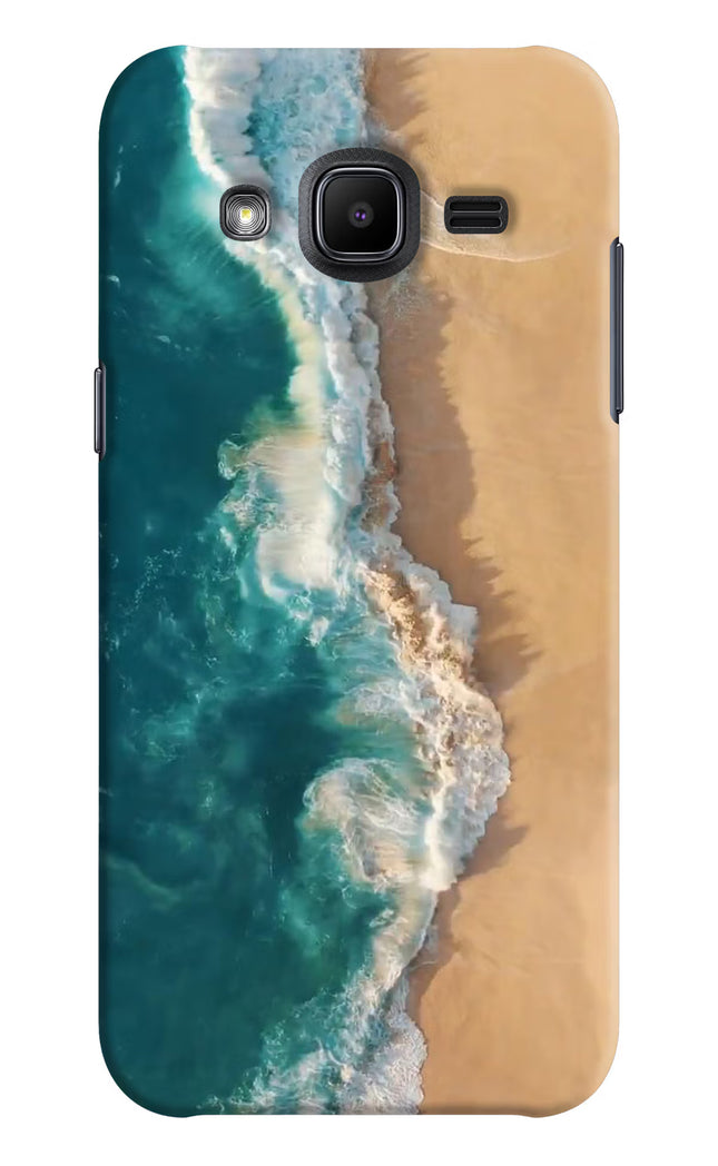 Ocean Beach Samsung J2 2017 Hard Case Back Cover by Casekaro