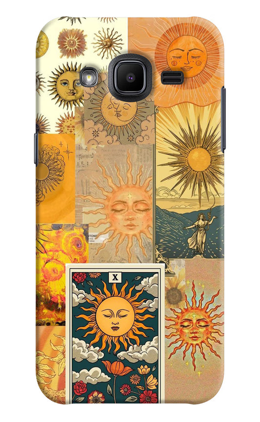Sun Samsung J2 2017 Hard Case Back Cover by Casekaro