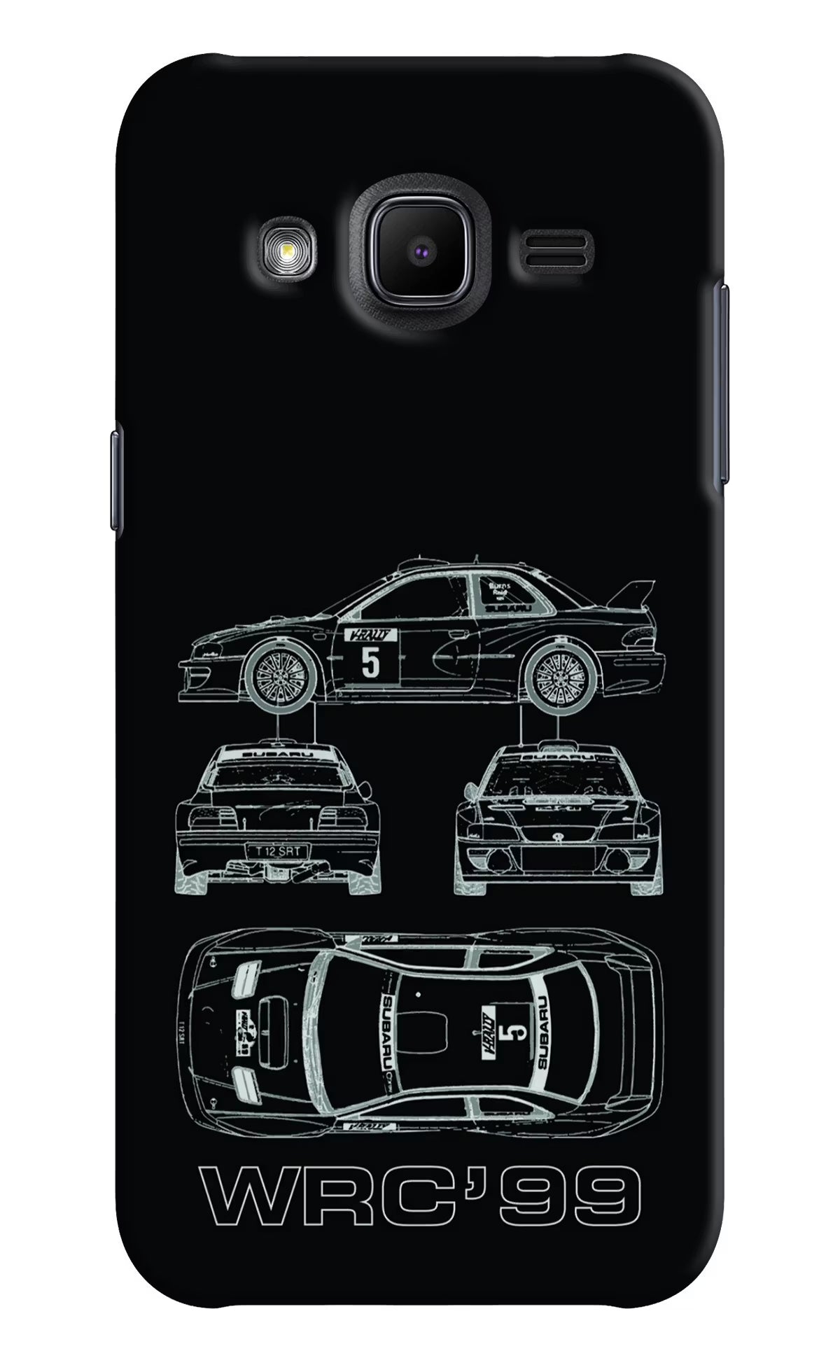 WRC'99 Samsung J2 2017 Hard Case Back Cover by Casekaro