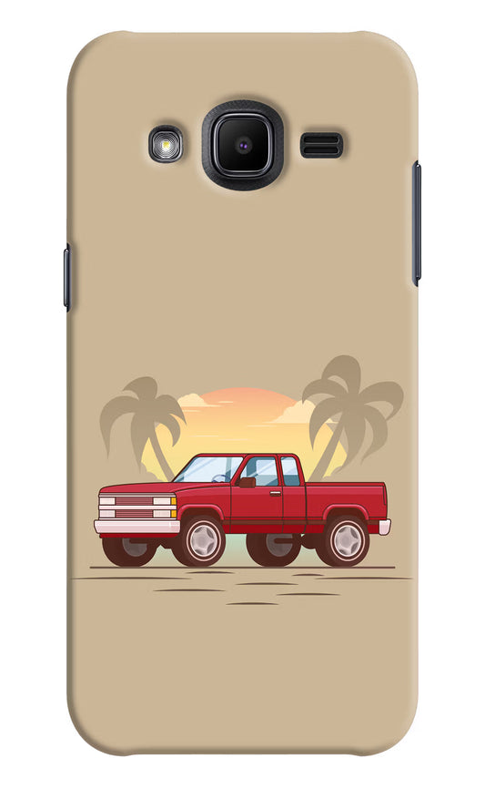 Desert Classic Drive Samsung J2 2017 Hard Case Back Cover by Casekaro