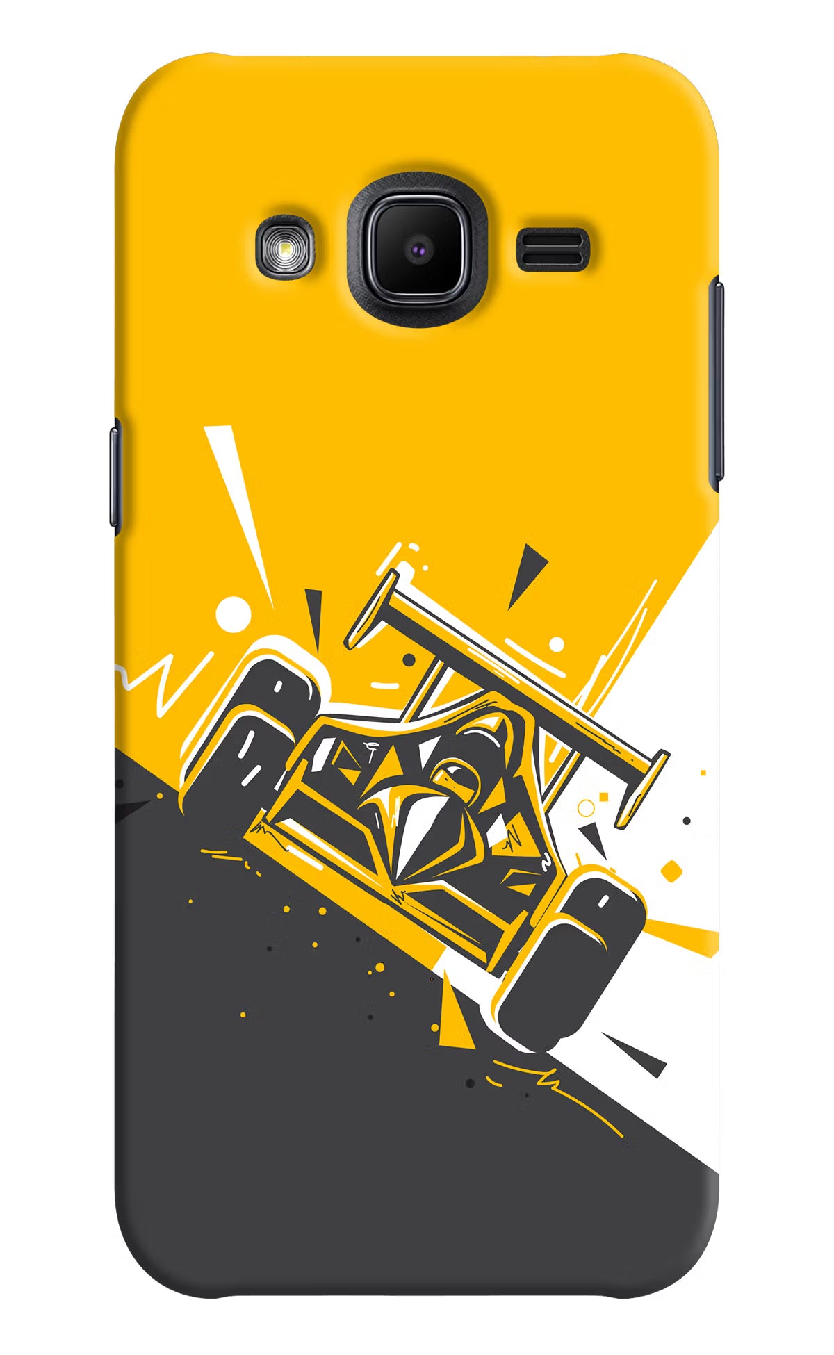 Track King Samsung J2 2017 Hard Case Back Cover by Casekaro