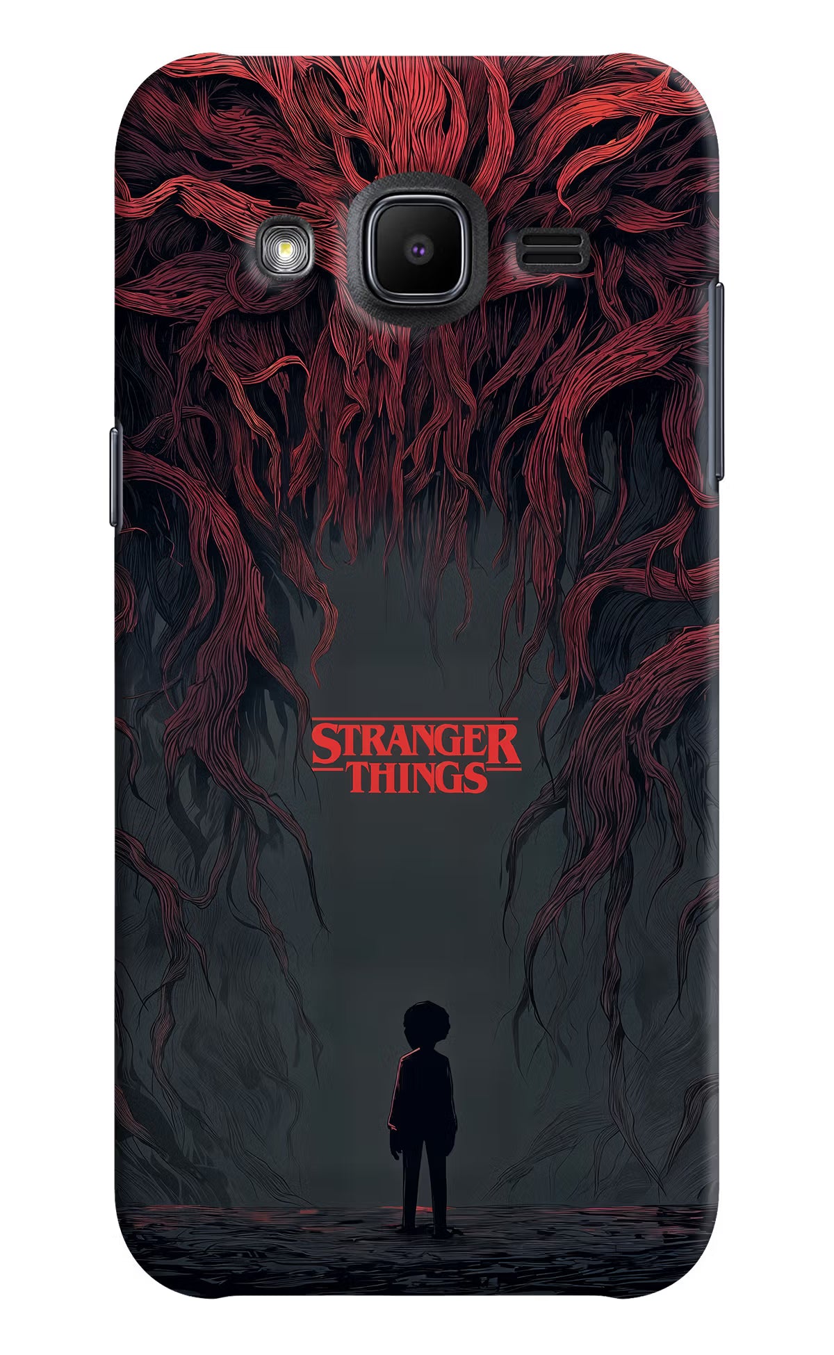 Ordinary Things Dark Side Samsung J2 2017 Hard Case Back Cover by Casekaro