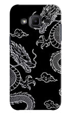 Twin Dragons Samsung J2 2017 Hard Case Back Cover by Casekaro