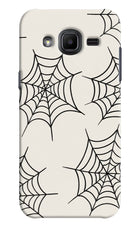 Spider Web Samsung J2 2017 Hard Case Back Cover by Casekaro
