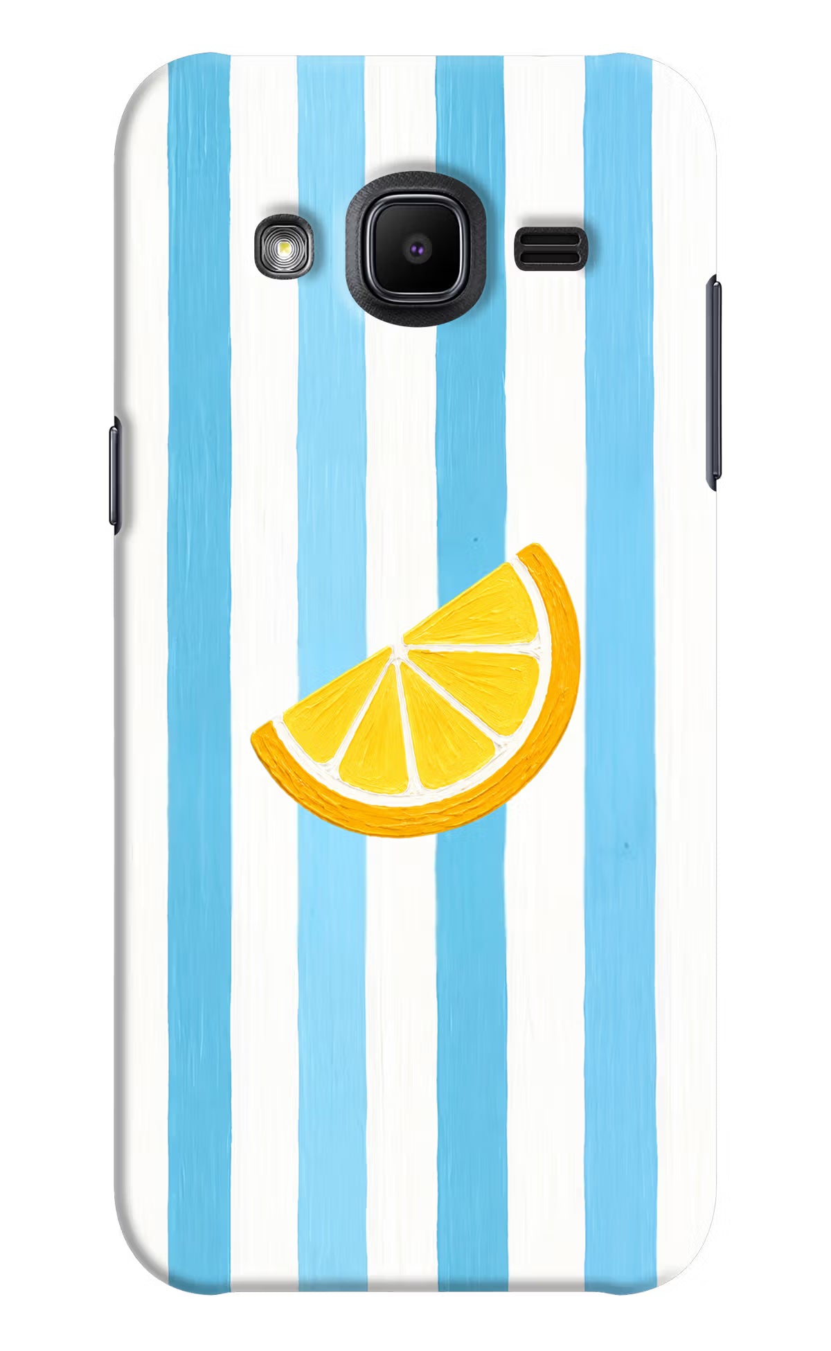 Summer Lemon Samsung J2 2017 Hard Case Back Cover by Casekaro