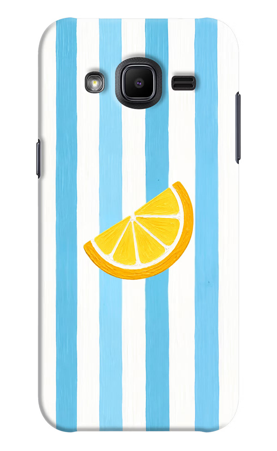 Summer Lemon Samsung J2 2017 Back Cover, Hard case