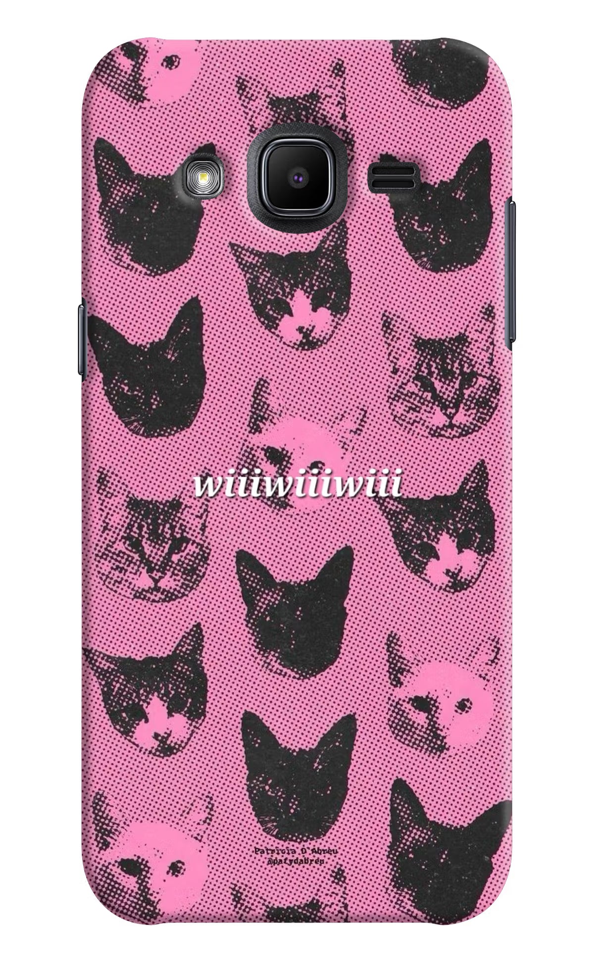 Pink Cats Samsung J2 2017 Back Cover