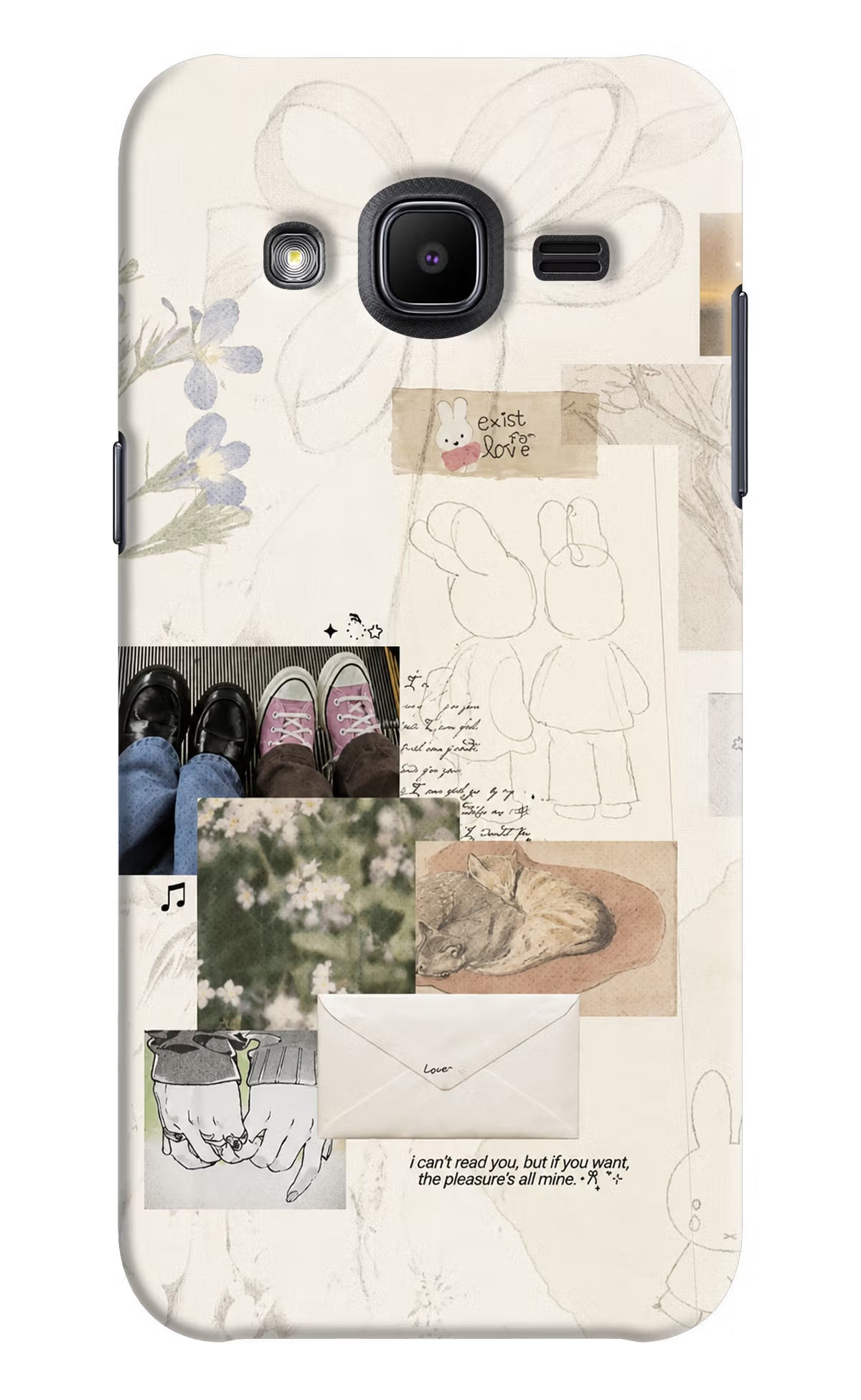 Soft Aesthetic Samsung J2 2017 Back Cover