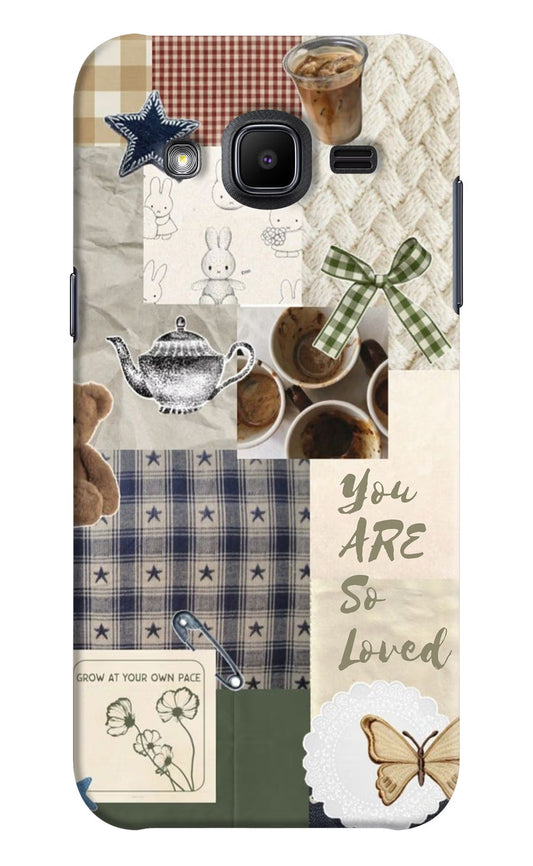Cookie Samsung J2 2017 Hard Case Back Cover by Casekaro