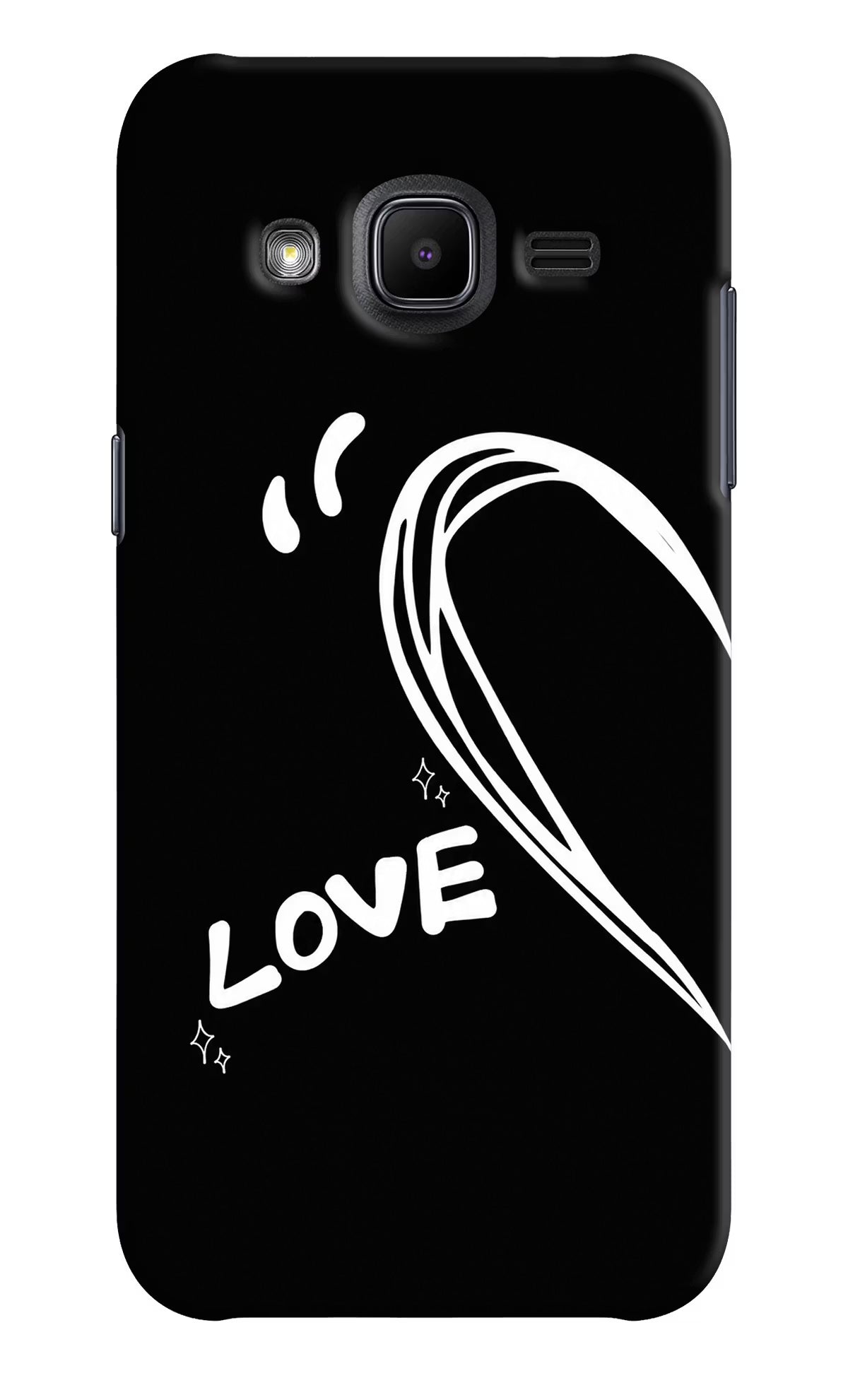 Love Line Samsung J2 2017 Back Cover