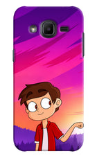Marco Sunset Samsung J2 2017 Hard Case Back Cover by Casekaro