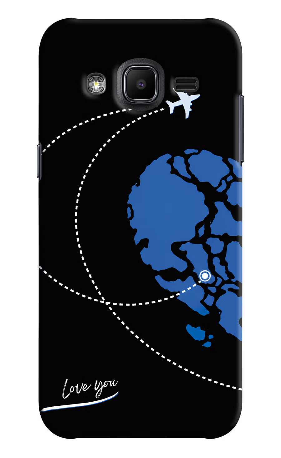 Love Orbit Samsung J2 2017 Back Cover, Hard case