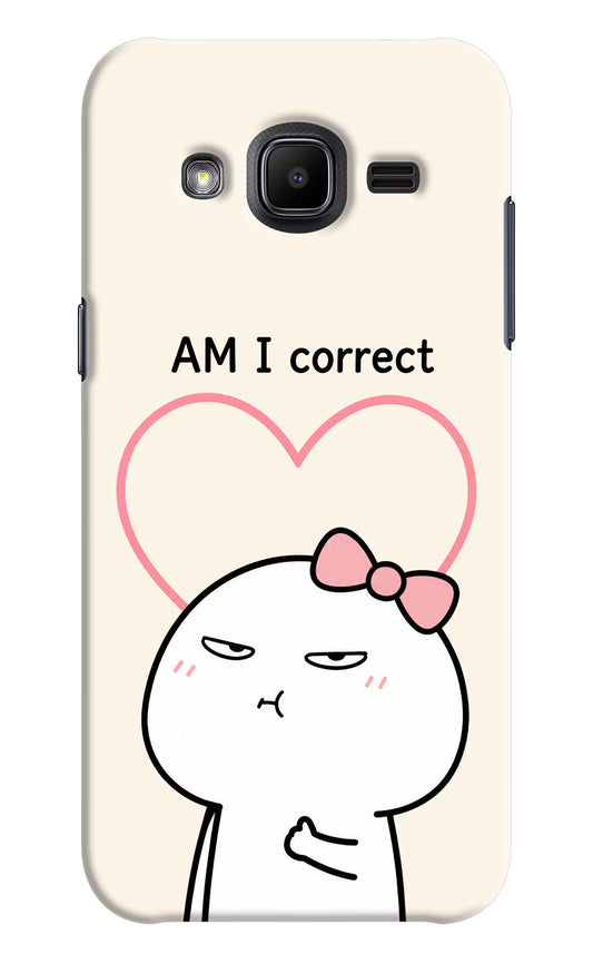 Always Right Samsung J2 2017 Hard Case Back Cover by Casekaro