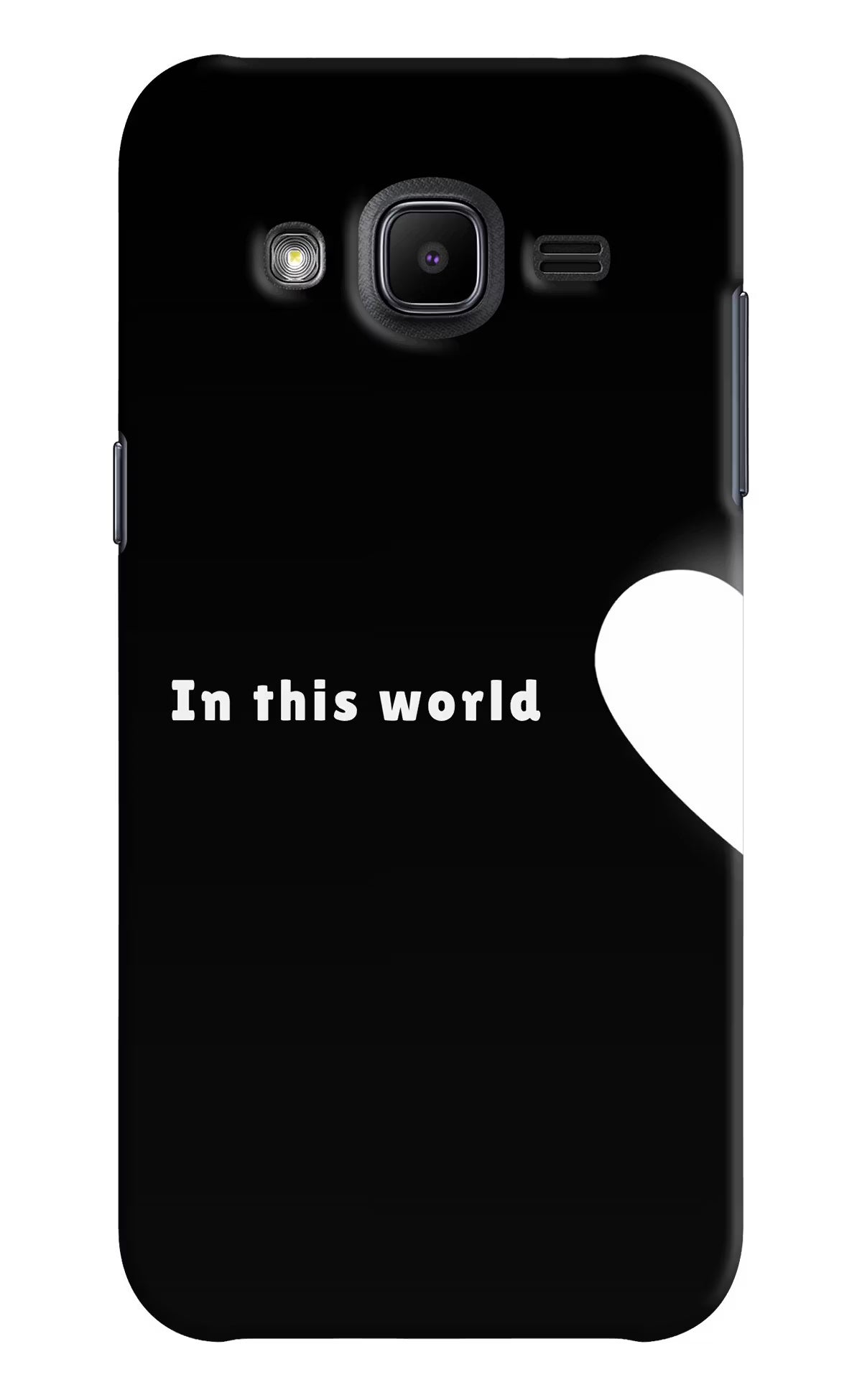 This World Samsung J2 2017 Back Cover
