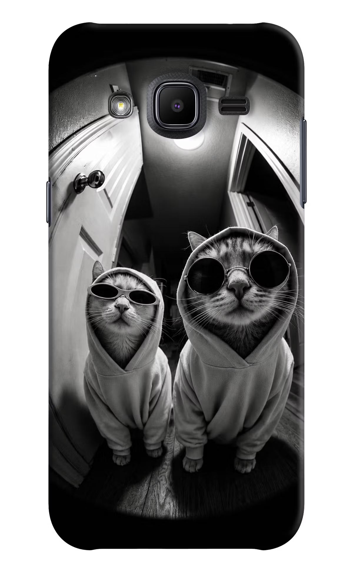 Hood Cats Samsung J2 2017 Back Cover