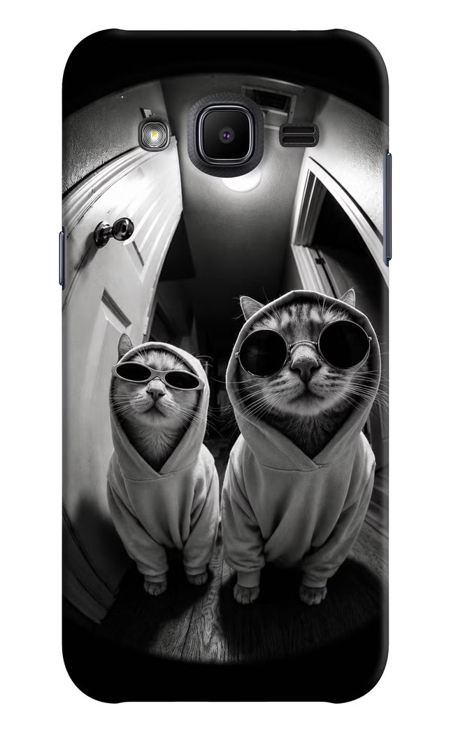 Hood Cats Samsung J2 2017 Hard Case Back Cover by Casekaro