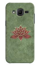 Lotus Grace Samsung J2 2017 Hard Case Back Cover by Casekaro