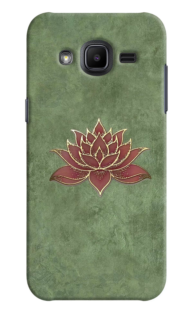 Lotus Grace Samsung J2 2017 Hard Case Back Cover by Casekaro