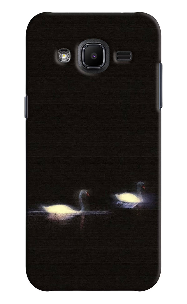 Silent Swans Samsung J2 2017 Hard Case Back Cover by Casekaro