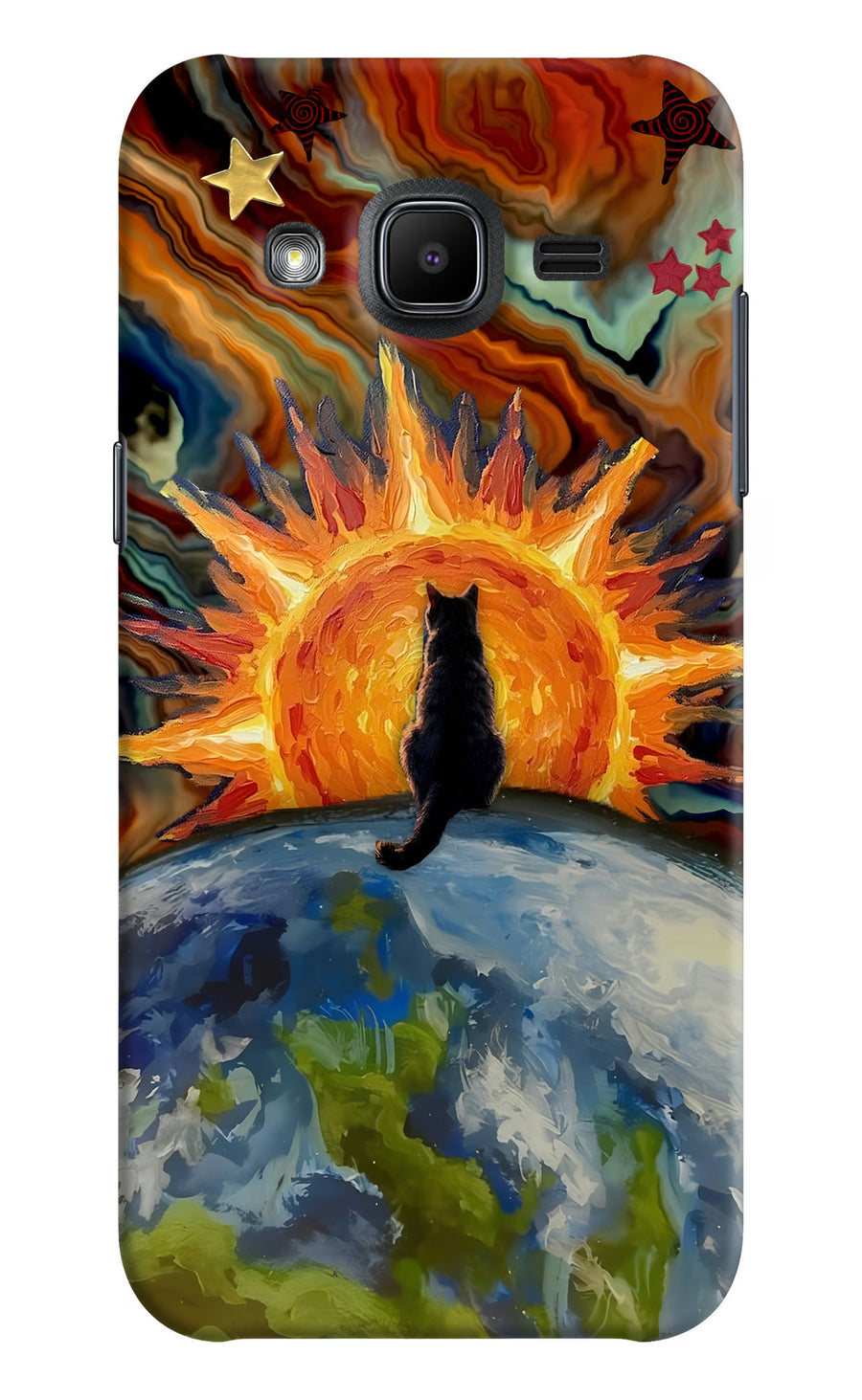 Sunrise Beyond Samsung J2 2017 Back Cover, Hard case