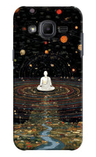 Space Monk Samsung J2 2017 Hard Case Back Cover by Casekaro