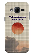 Pixel Sun Samsung J2 2017 Hard Case Back Cover by Casekaro