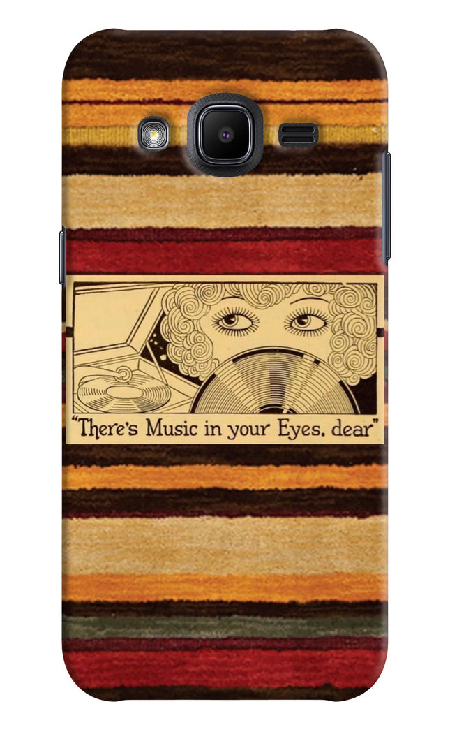 Vinyl Stripes Samsung J2 2017 Hard Case Back Cover by Casekaro