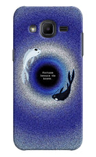 Dark Koi Samsung J2 2017 Hard Case Back Cover by Casekaro