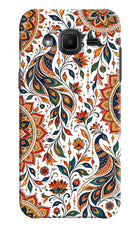 White Mayura Samsung J2 2017 Back Cover