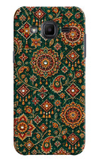 Green Pataka Samsung J2 2017 Hard Case Back Cover by Casekaro