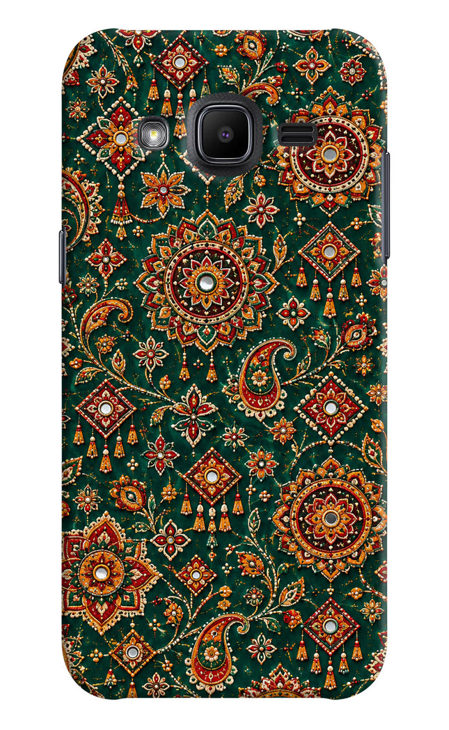 Green Pataka Samsung J2 2017 Hard Case Back Cover by Casekaro