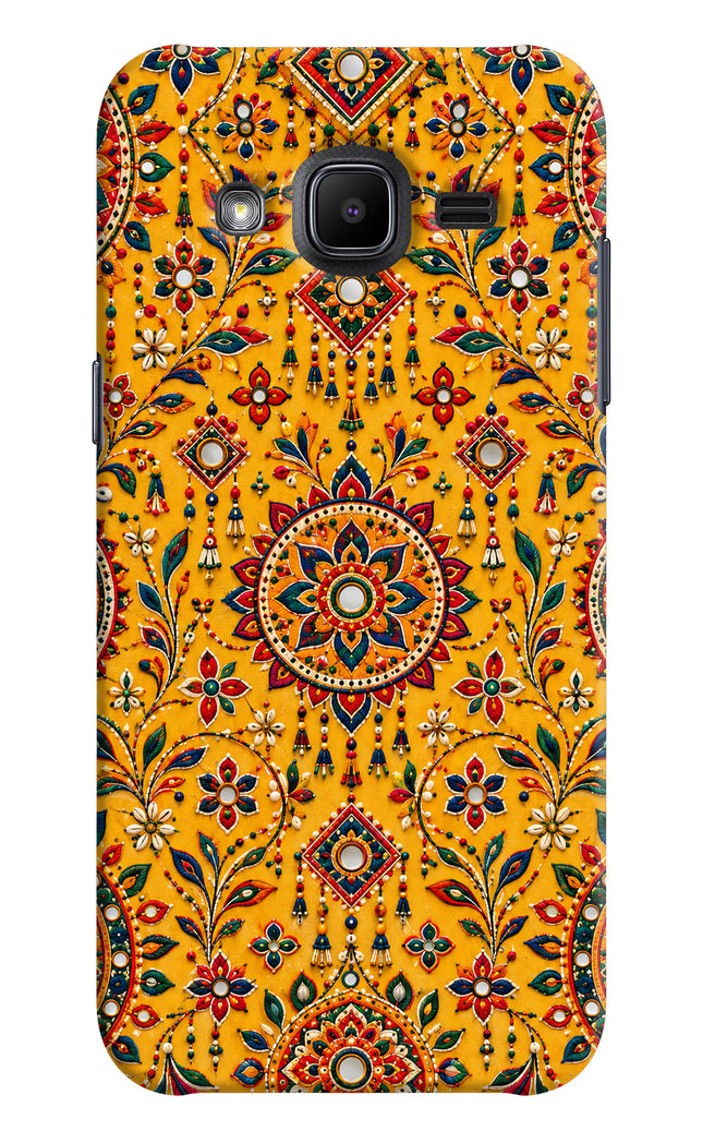 Sunlit Aura Samsung J2 2017 Hard Case Back Cover by Casekaro