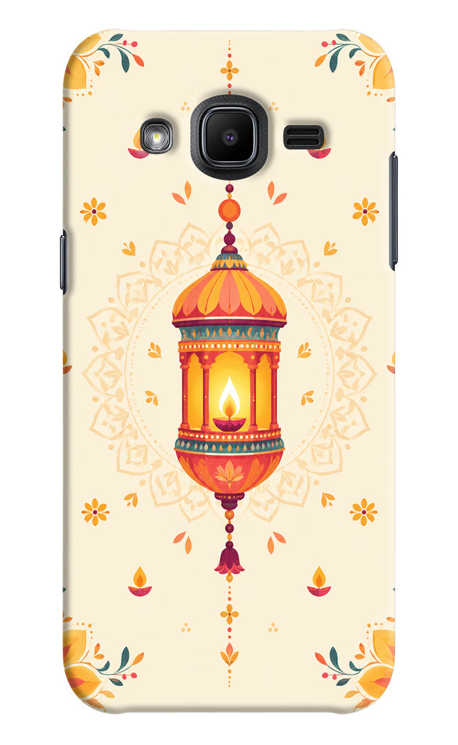 Golden Lantern Samsung J2 2017 Hard Case Back Cover by Casekaro