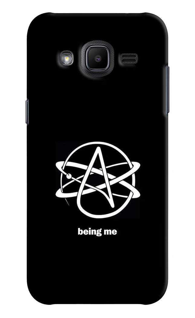 Atheist Symbol Samsung J2 2017 Back Cover