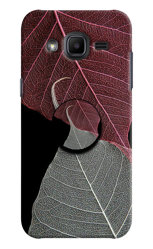Leaf Pattern Samsung J2 2017 Pop Case by Casekaro