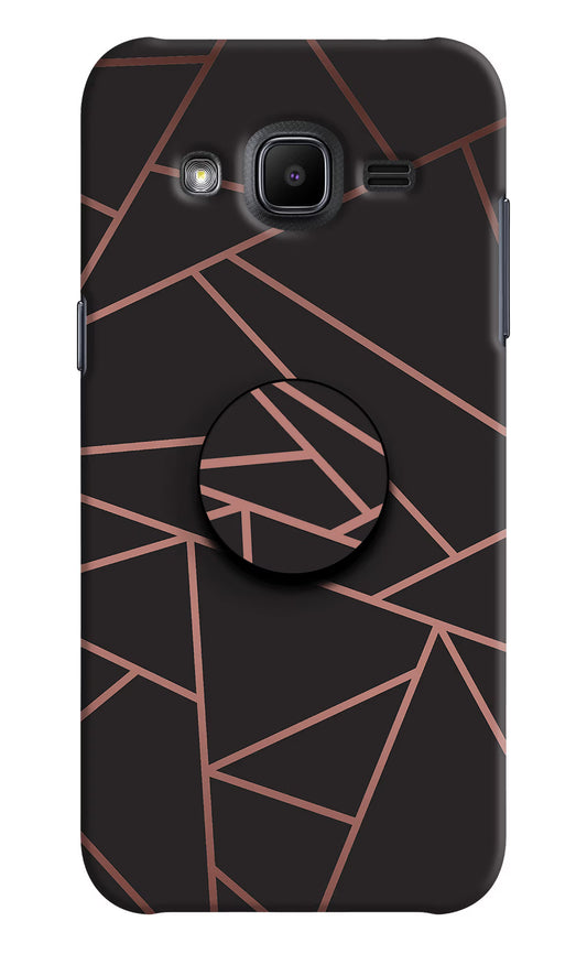 Geometric Pattern Samsung J2 2017 Pop Case by Casekaro