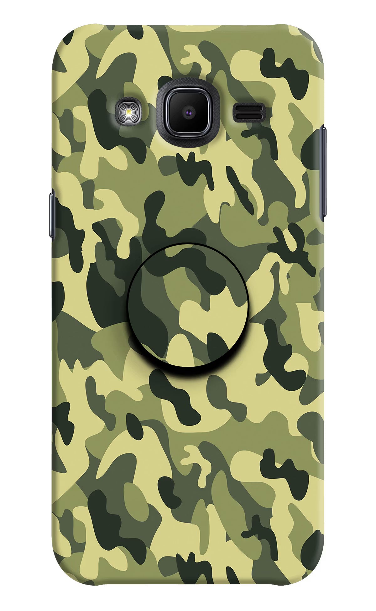 Camouflage Samsung J2 2017 Pop Case by Casekaro