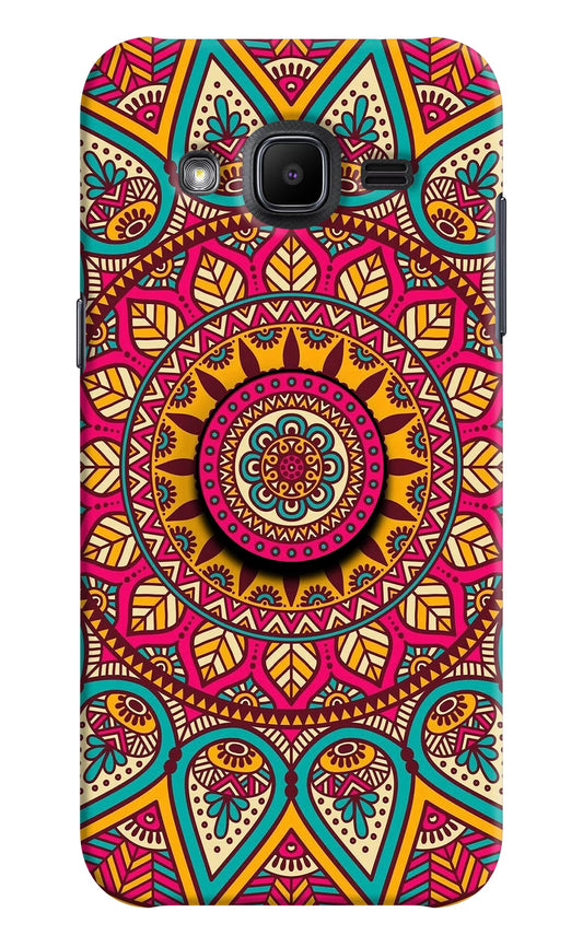 Mandala Samsung J2 2017 Pop Case by Casekaro