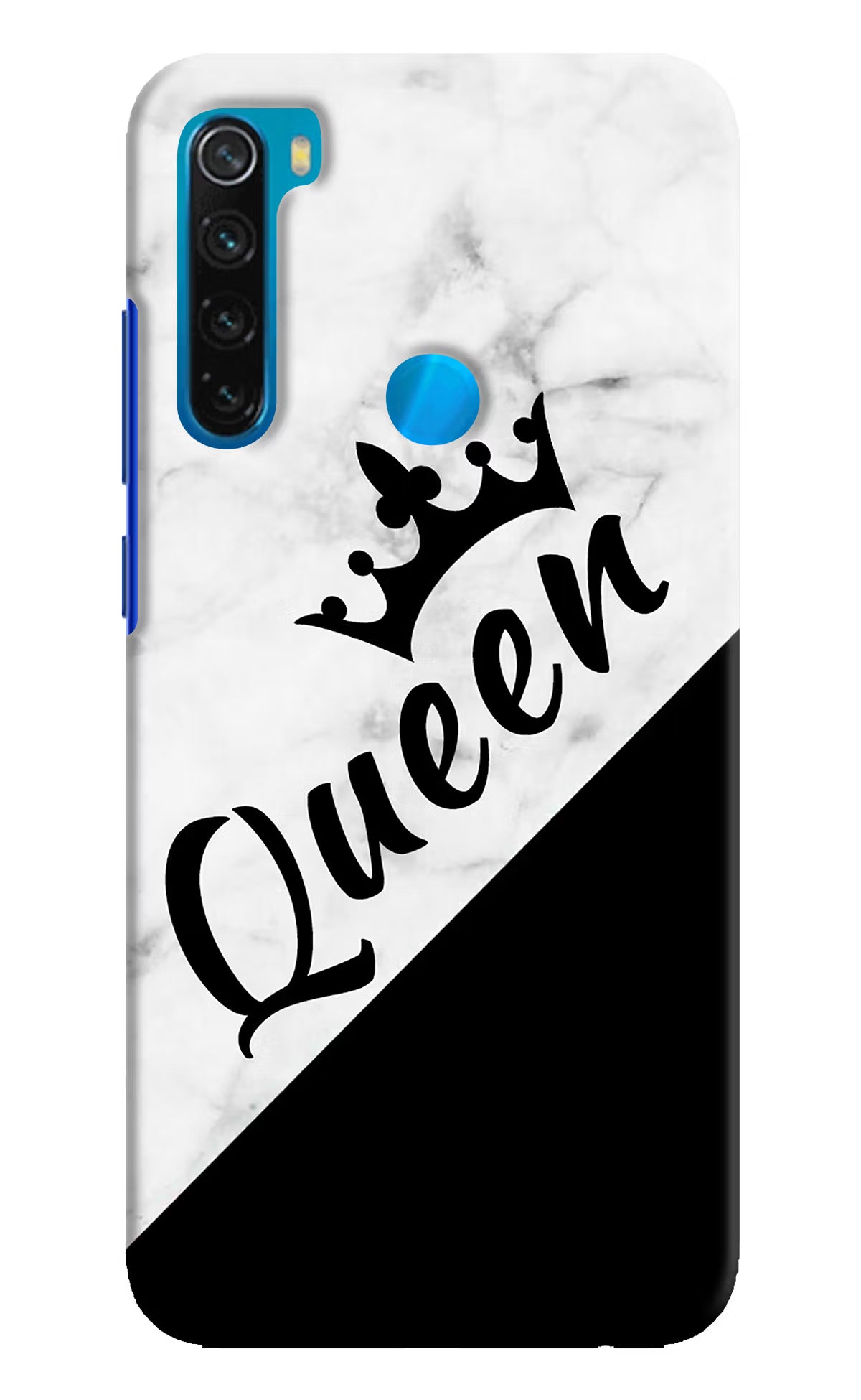 Queen Redmi Note 8 Hard Case Back Cover by Casekaro