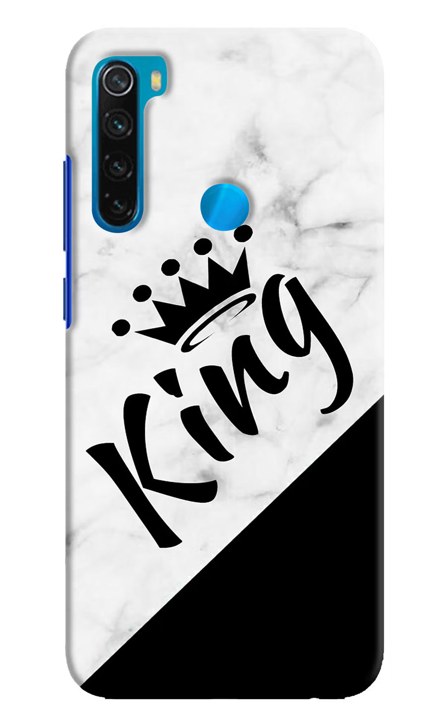 King Redmi Note 8 Back Cover, Hard case