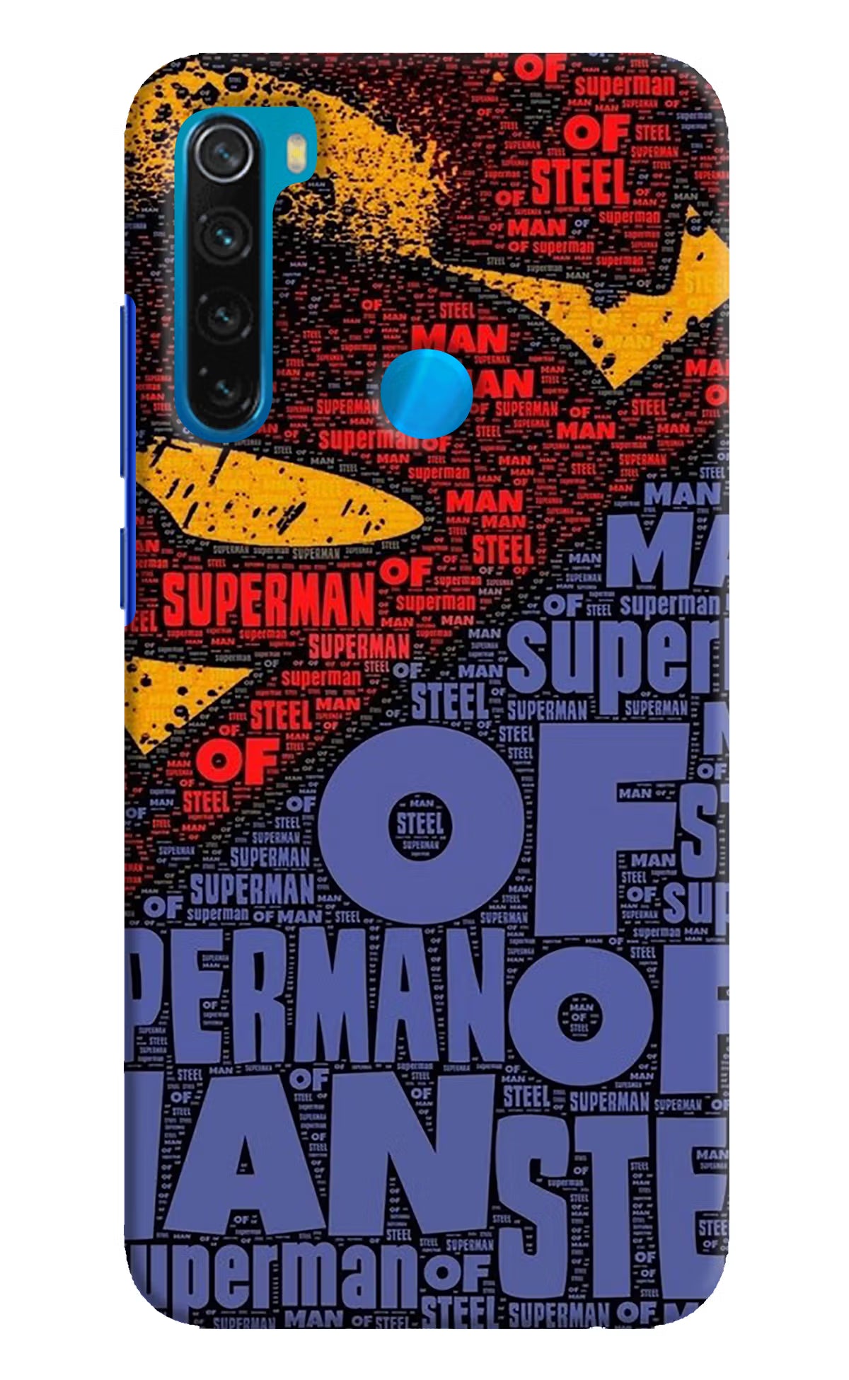 Superman Redmi Note 8 Hard Case Back Cover by Casekaro