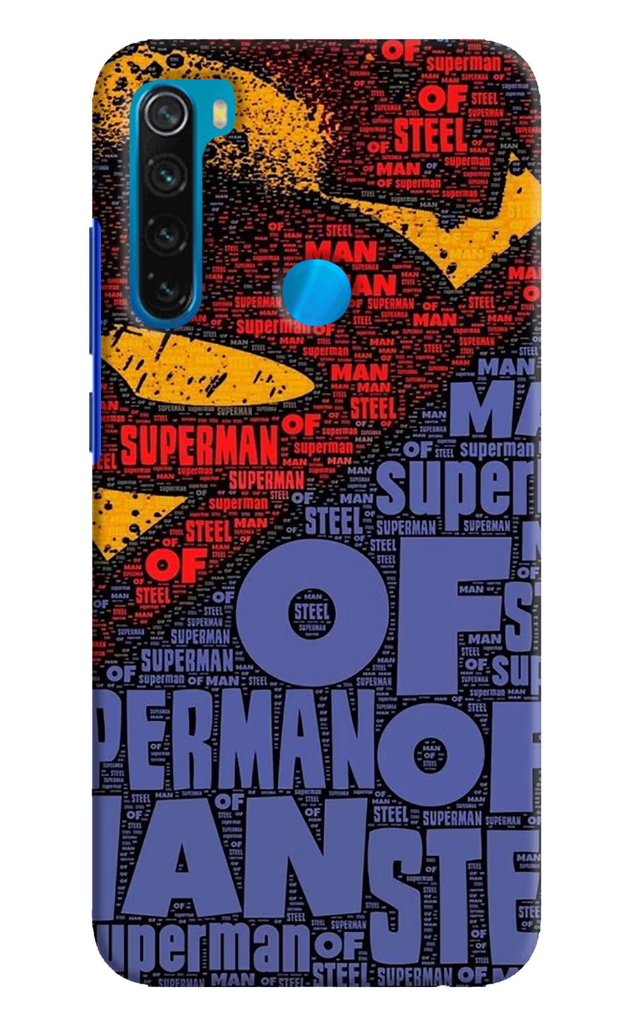Superman Redmi Note 8 Back Cover, Hard case