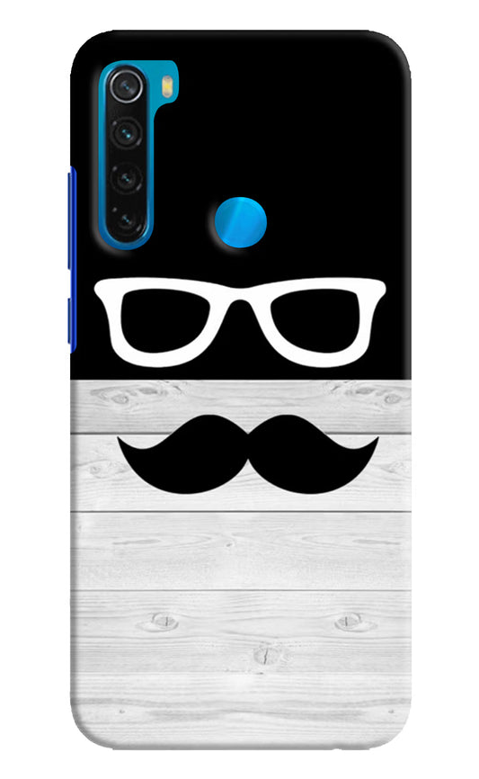 Mustache Redmi Note 8 Hard Case Back Cover by Casekaro