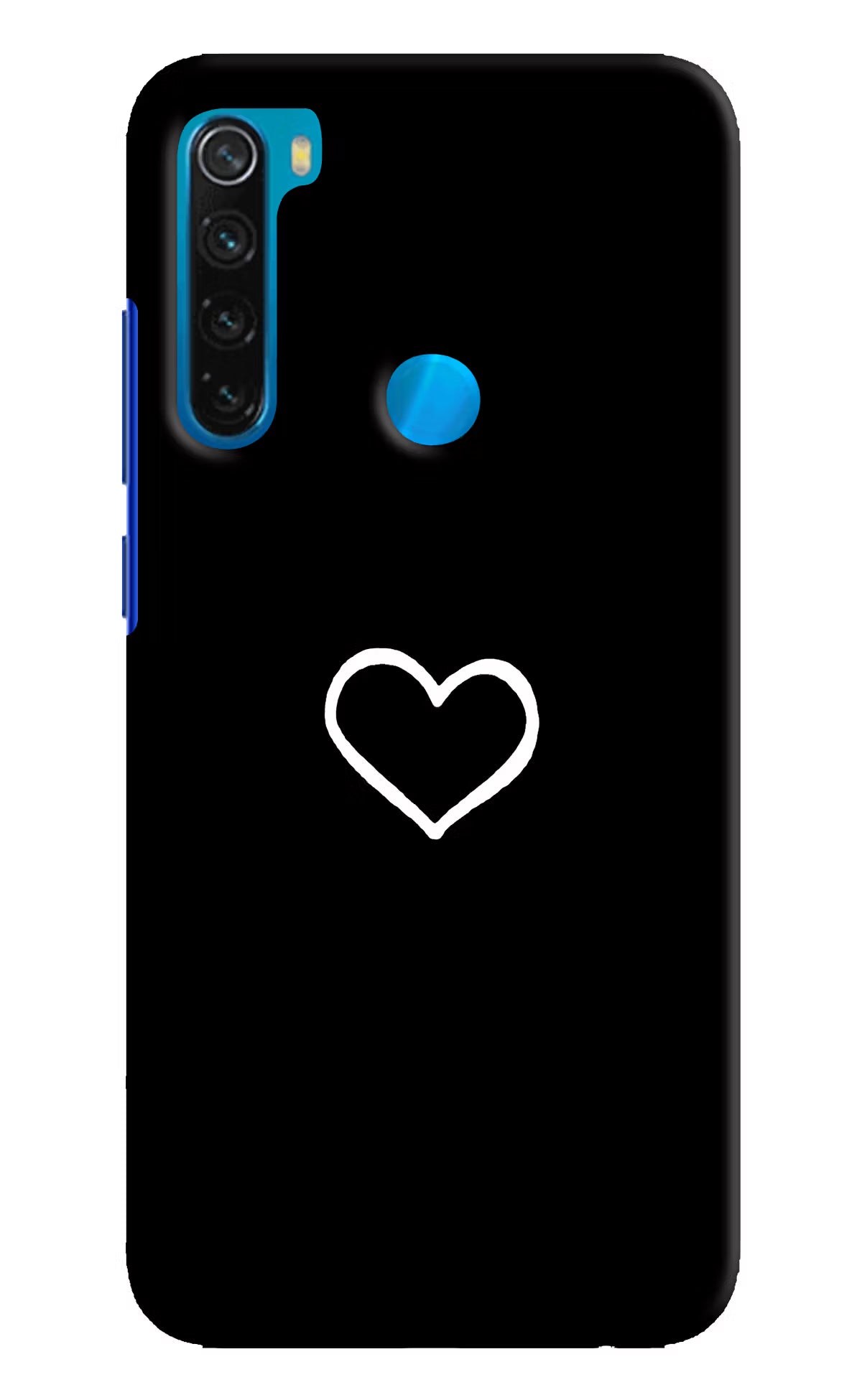 Heart Redmi Note 8 Hard Case Back Cover by Casekaro